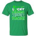 My lucky charms call me teacher St Patrick Day Unisex product image 1