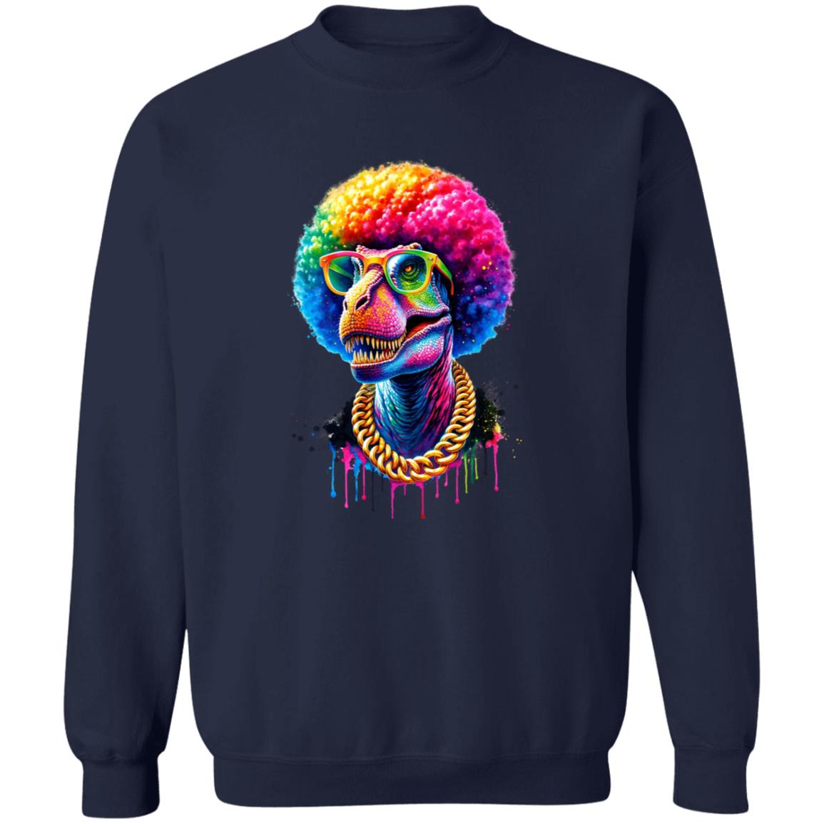 Tyrannosaurys Rex (T-Rex) neon Color Splash Unisex product image 6