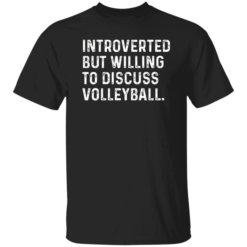 Introverted but willing to discuss Volleyball Unisex product image 2