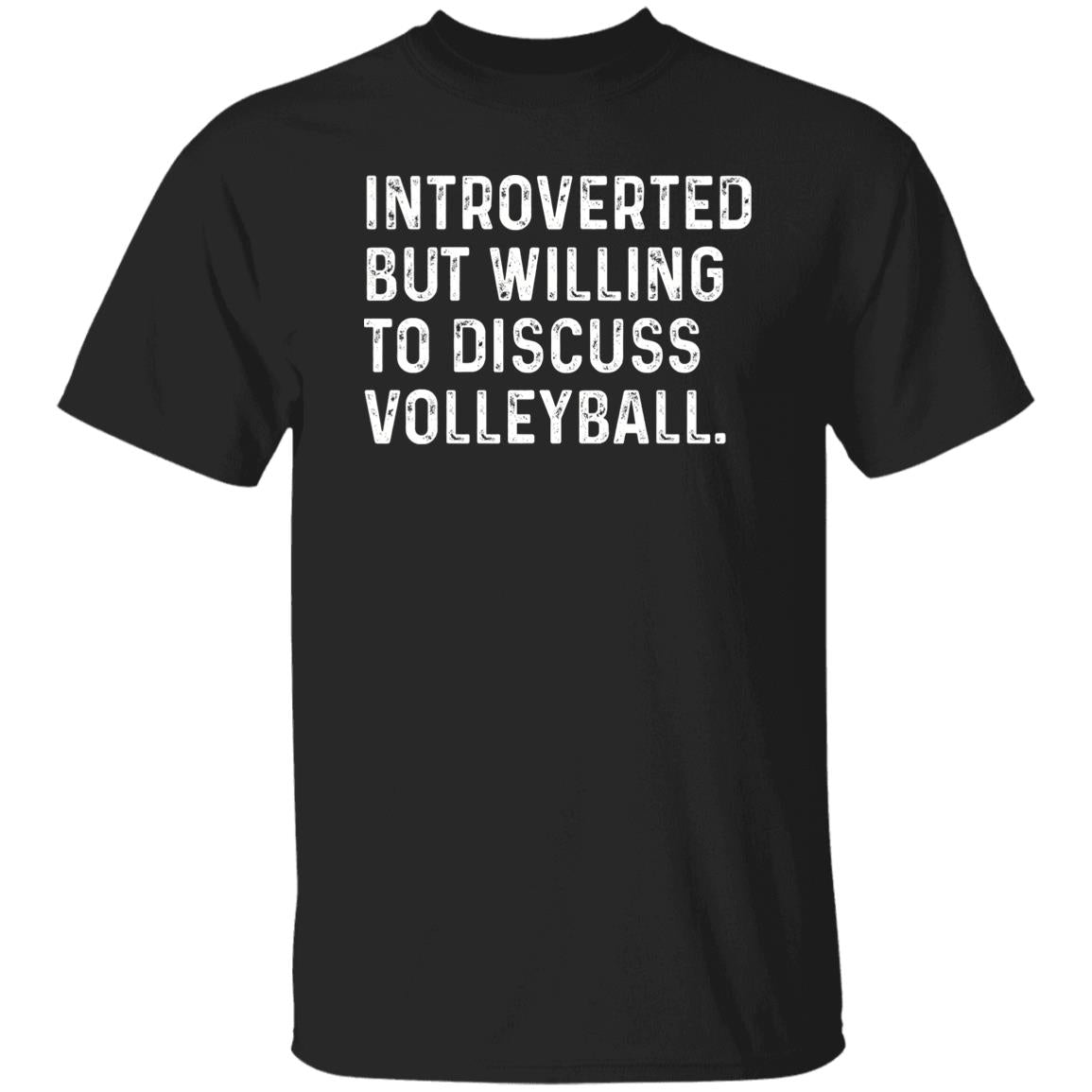 Introverted but willing to discuss Volleyball Unisex product image 2