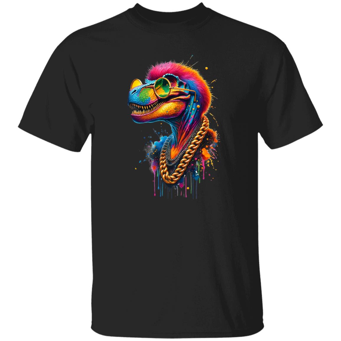 Tyrannosaurus Rex (T-Rex) in hip style Color Splash Unisex product image 6