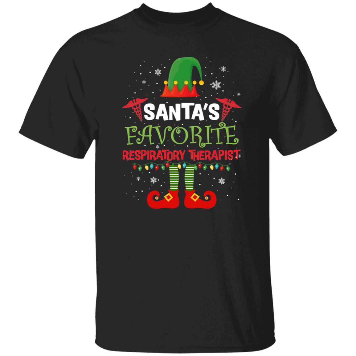 Santa's Favorite Respiratory Therapist Christmas Unisex product image 5