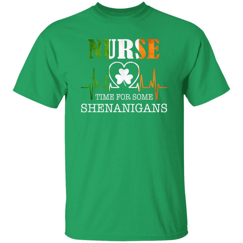 Nurse Time For Some Shenanigans St Patrick Day Unisex product image 2