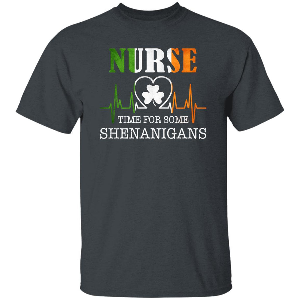 Nurse Time For Some Shenanigans St Patrick Day Unisex product image 1