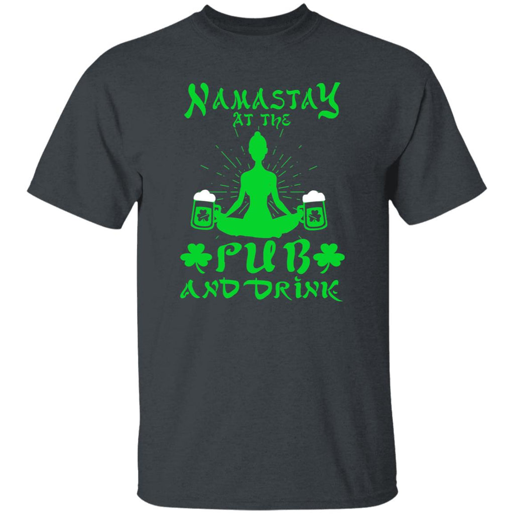 Namastay at the pub and drink design St Patrick Day Unisex product image 1
