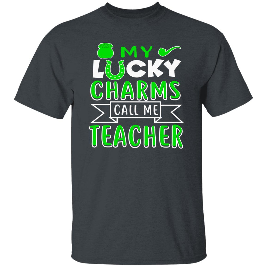 My lucky charms call me teacher St Patrick Day Unisex product image 2