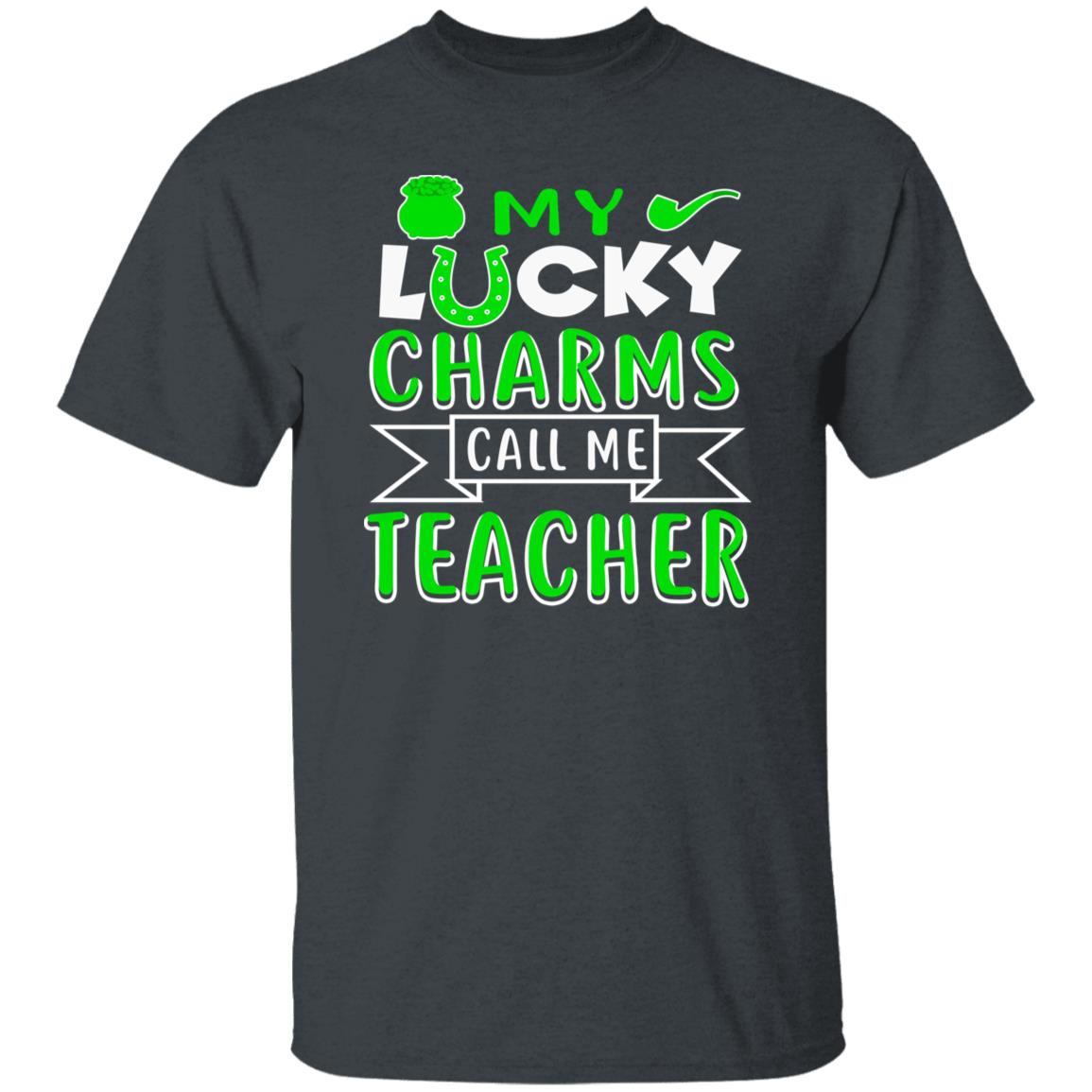 My lucky charms call me teacher St Patrick Day Unisex product image 2