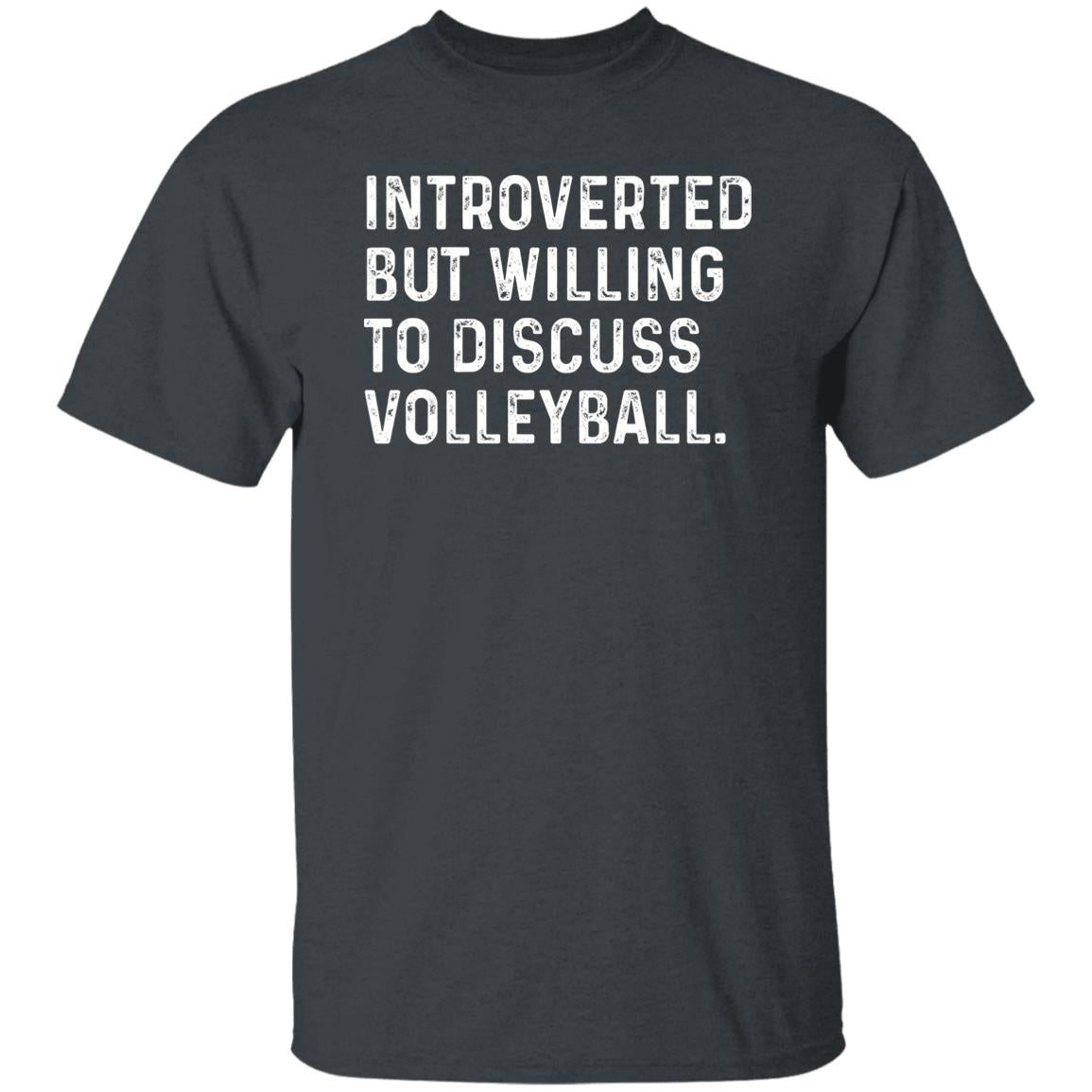 Introverted but willing to discuss Volleyball Unisex product image 1