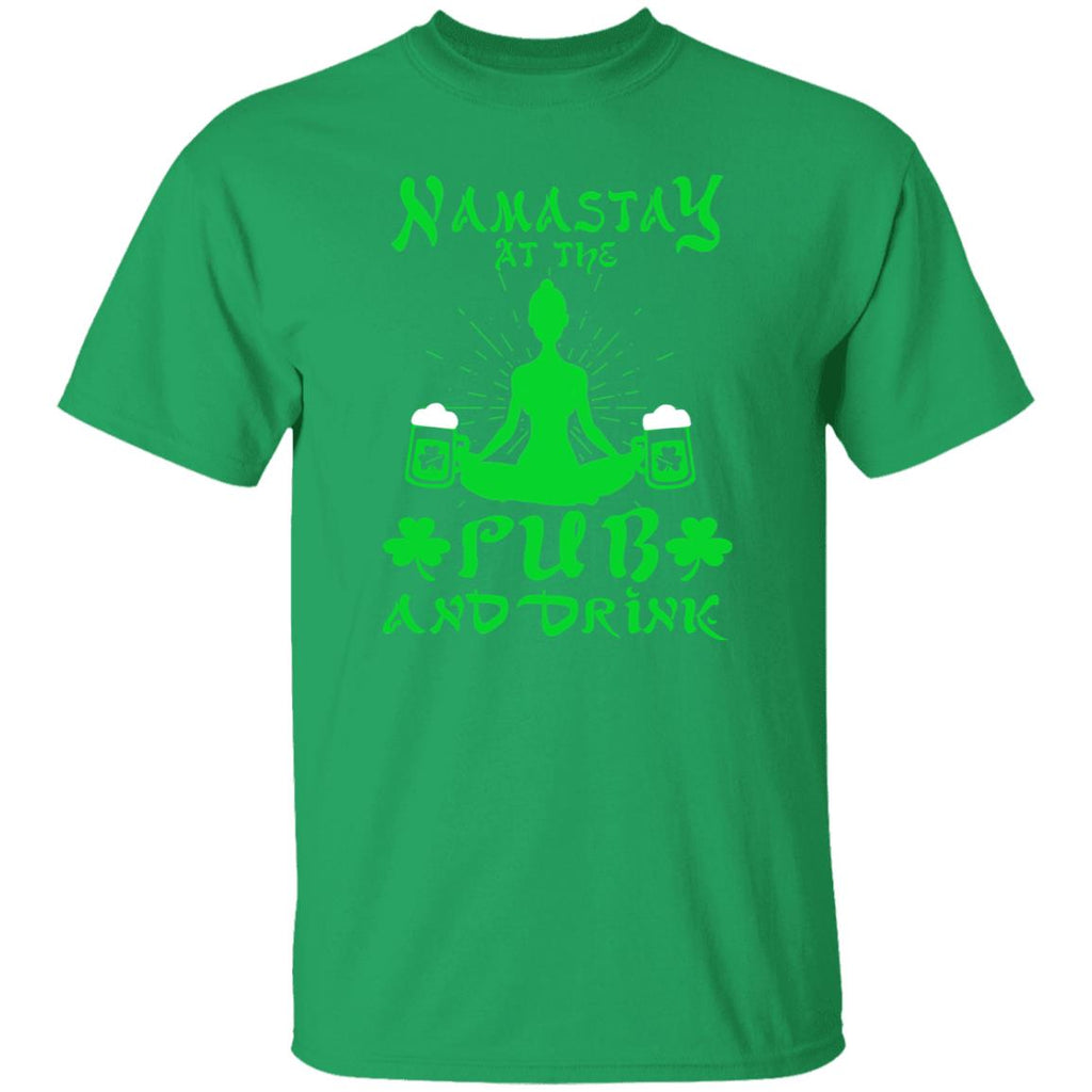 Namastay at the pub and drink design St Patrick Day Unisex product image 2