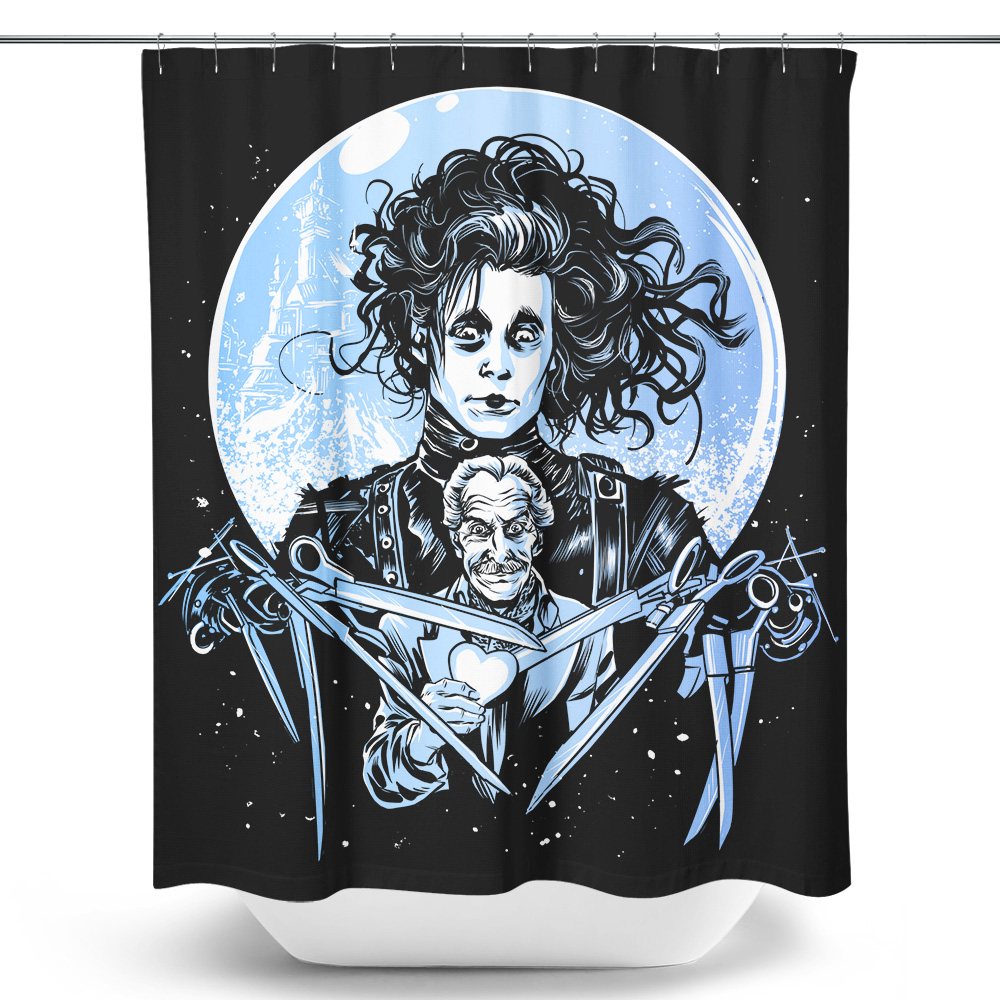 Edward's Heart - Shower Curtain