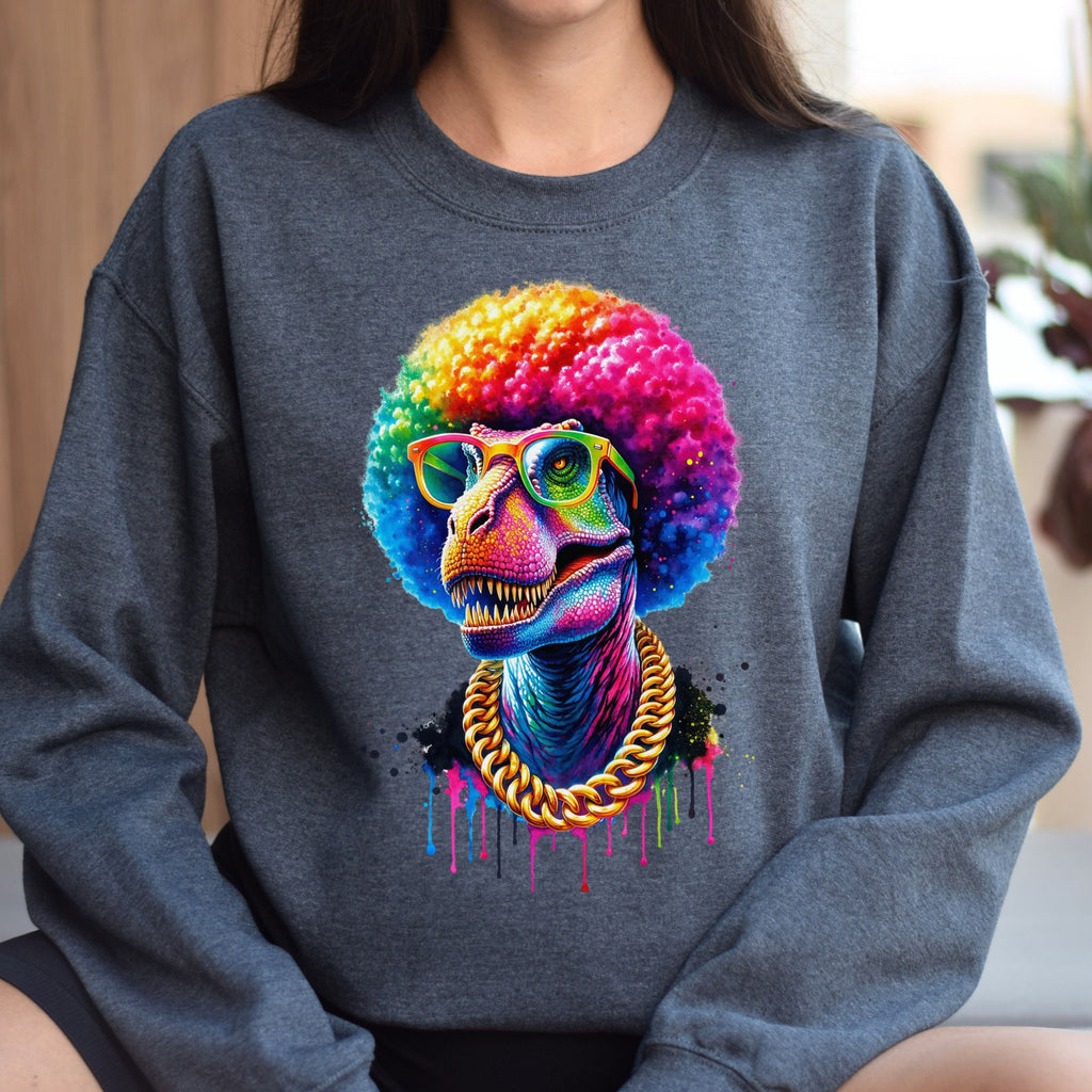 Tyrannosaurys Rex (T-Rex) neon Color Splash Unisex product image 3
