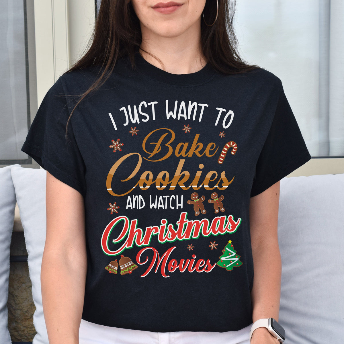 I just want to bake cookies and watch Christmas movies product image 1