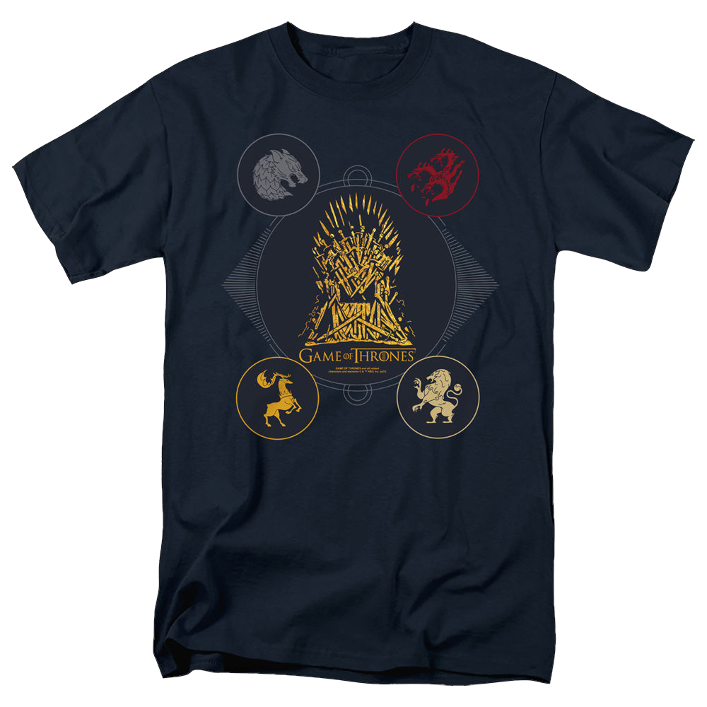 Game of Thrones 4 Houses 4 The Throne - Men's Regular Fit product image 1