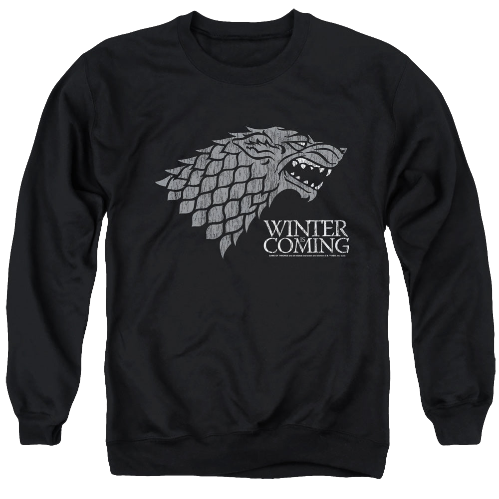 Game of Thrones Stark Winter Is Coming On Black - Men's product image 1