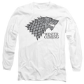 Game of Thrones Stark Winter Is Coming On White - Men's product image 1