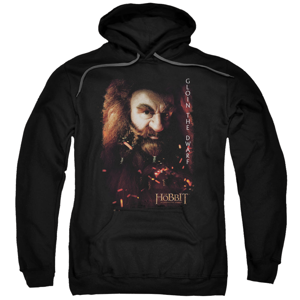 Hobbit Movie Trilogy, The Gloin Poster - Pullover Hoodie