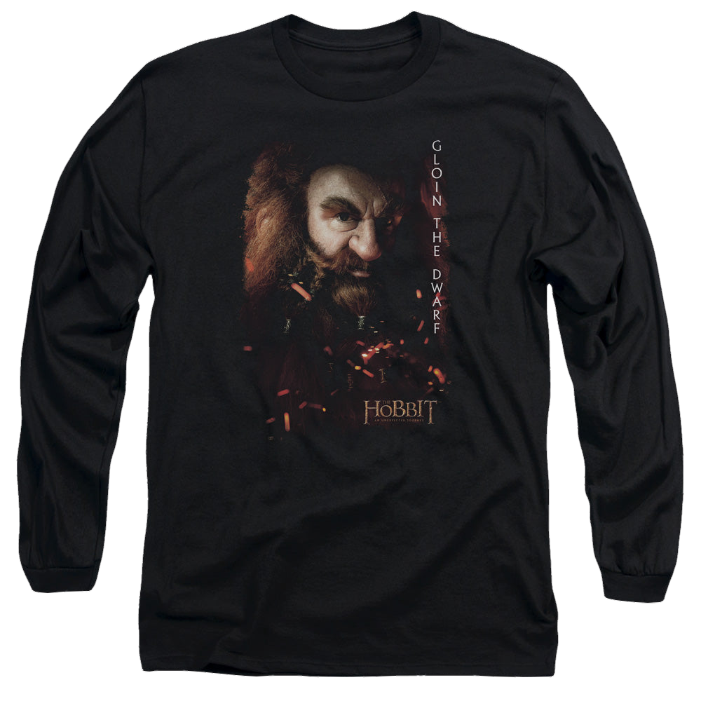 Hobbit Movie Trilogy, The Gloin Poster - Men's Long Sleeve T-Shirt