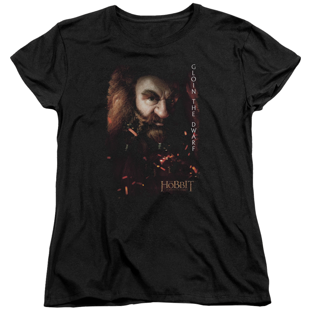 Hobbit Movie Trilogy, The Gloin Poster - Women's T-Shirt