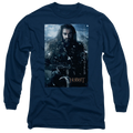 Hobbit Movie Trilogy, The Thorin Poster - Men's Long Sleeve T-Shirt