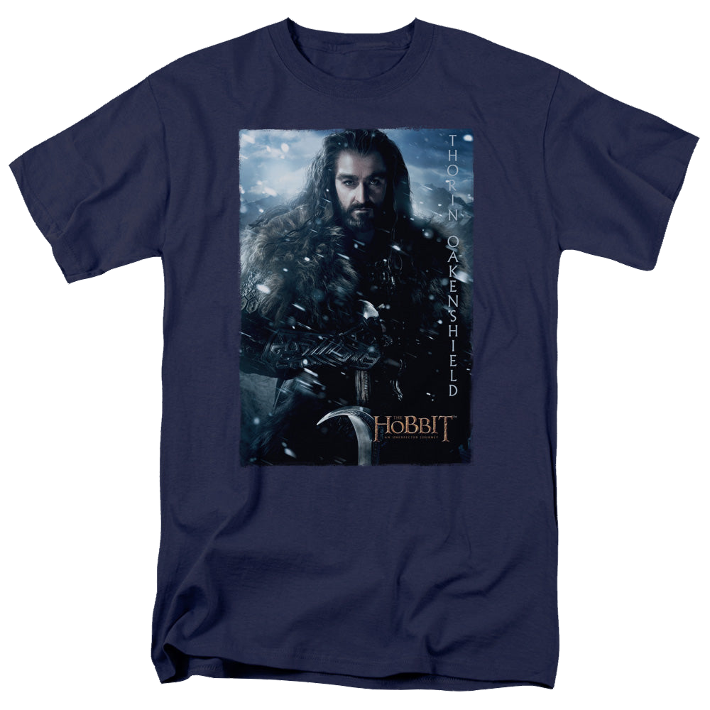 Hobbit Movie Trilogy, The Thorin Poster - Men's Regular Fit T-Shirt