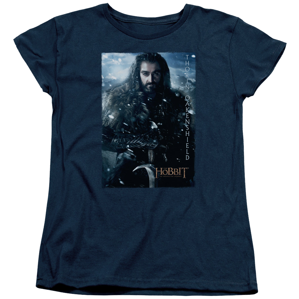 Hobbit Movie Trilogy, The Thorin Poster - Women's T-Shirt