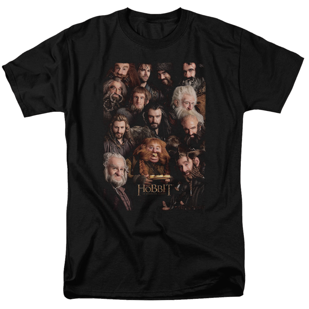 Hobbit Movie Trilogy, The Dwarves Poster - Men's Regular Fit T-Shirt
