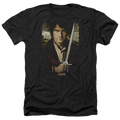 Hobbit Movie Trilogy, The Baggins Poster - Men's Heather T-Shirt