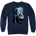 Hobbit Movie Trilogy, The Gollum Poster - Men's Crewneck Sweatshirt