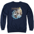 Hobbit Movie Trilogy, The Barreling Down - Men's Crewneck product image 1