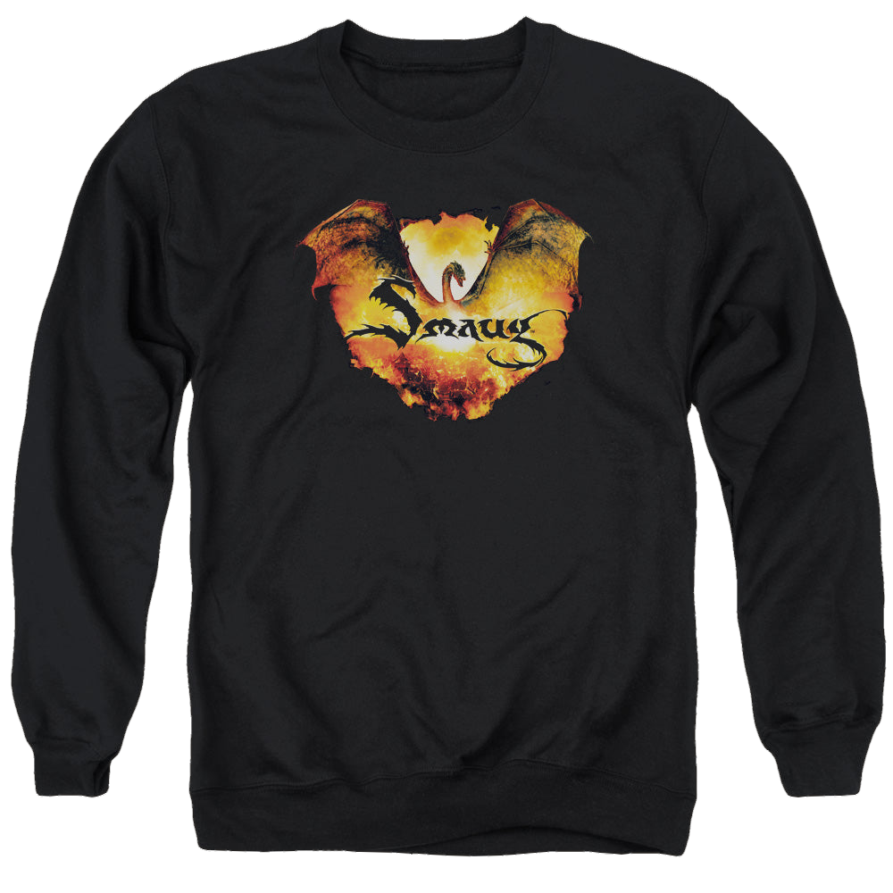Hobbit Movie Trilogy, The Reign In Flame - Men's Crewneck product image 1