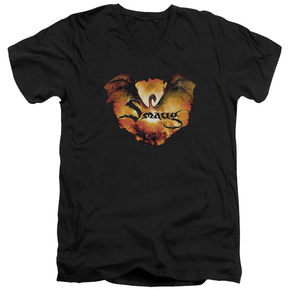 Hobbit Movie Trilogy, The Reign In Flame - Men's V-Neck product image 1