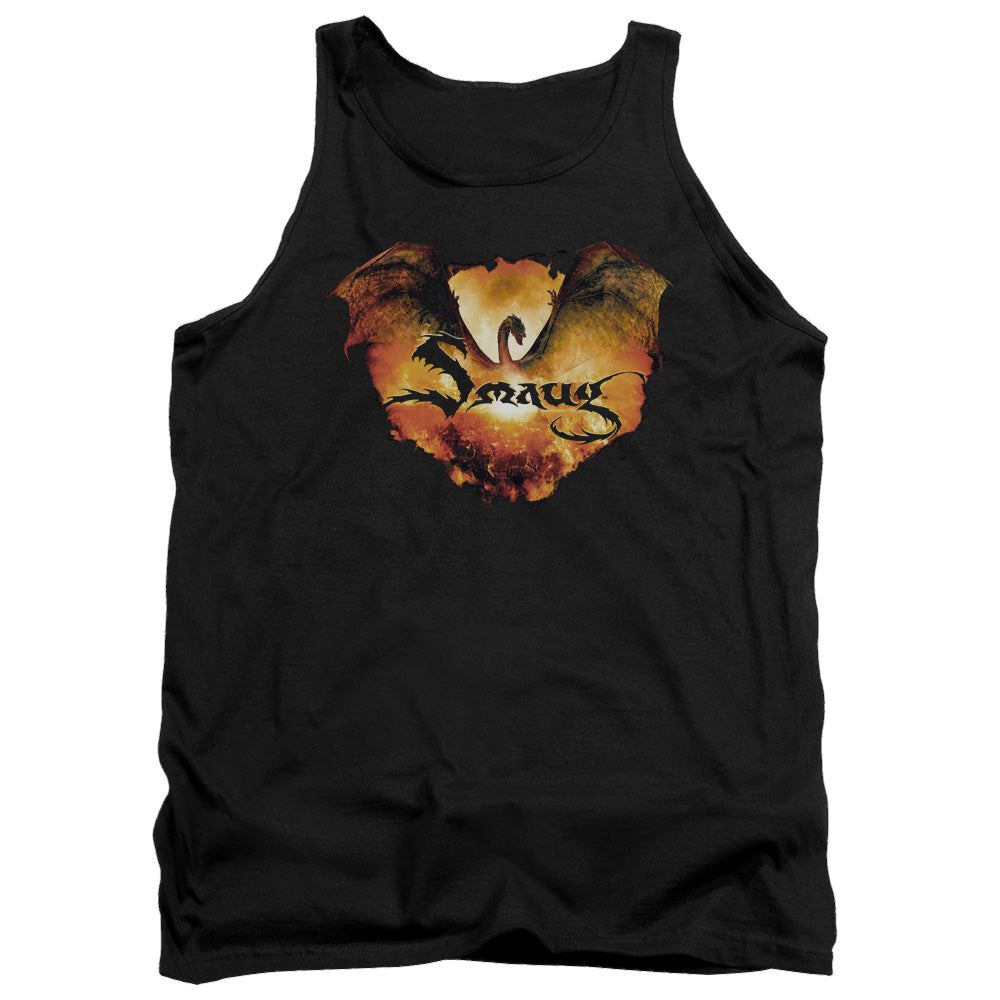 Hobbit Movie Trilogy, The Reign In Flame - Men's Tank Top
