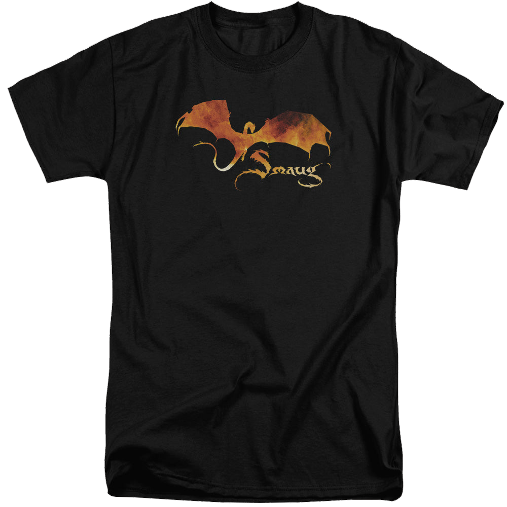 Hobbit Movie Trilogy, The Smaug On Fire - Men's Tall Fit product image 1