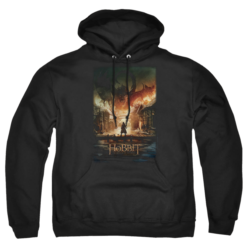 Hobbit Movie Trilogy, The Smaug Poster - Pullover Hoodie