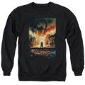 Hobbit Movie Trilogy, The Smaug Poster - Men's Crewneck Sweatshirt
