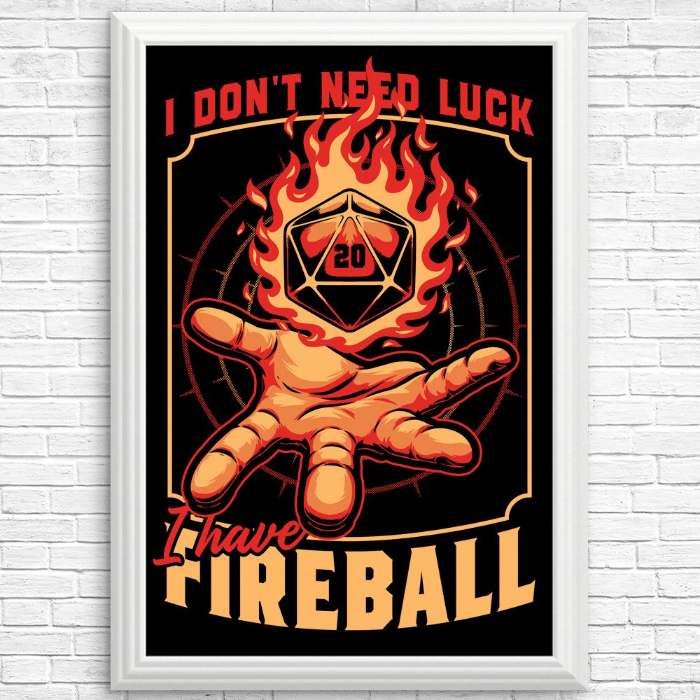 I Don't Need Luck - Posters & Prints