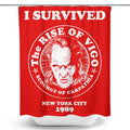 I Survived Vigo - Shower Curtain