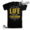 Retro 1 Gold Toe My Life Shirt