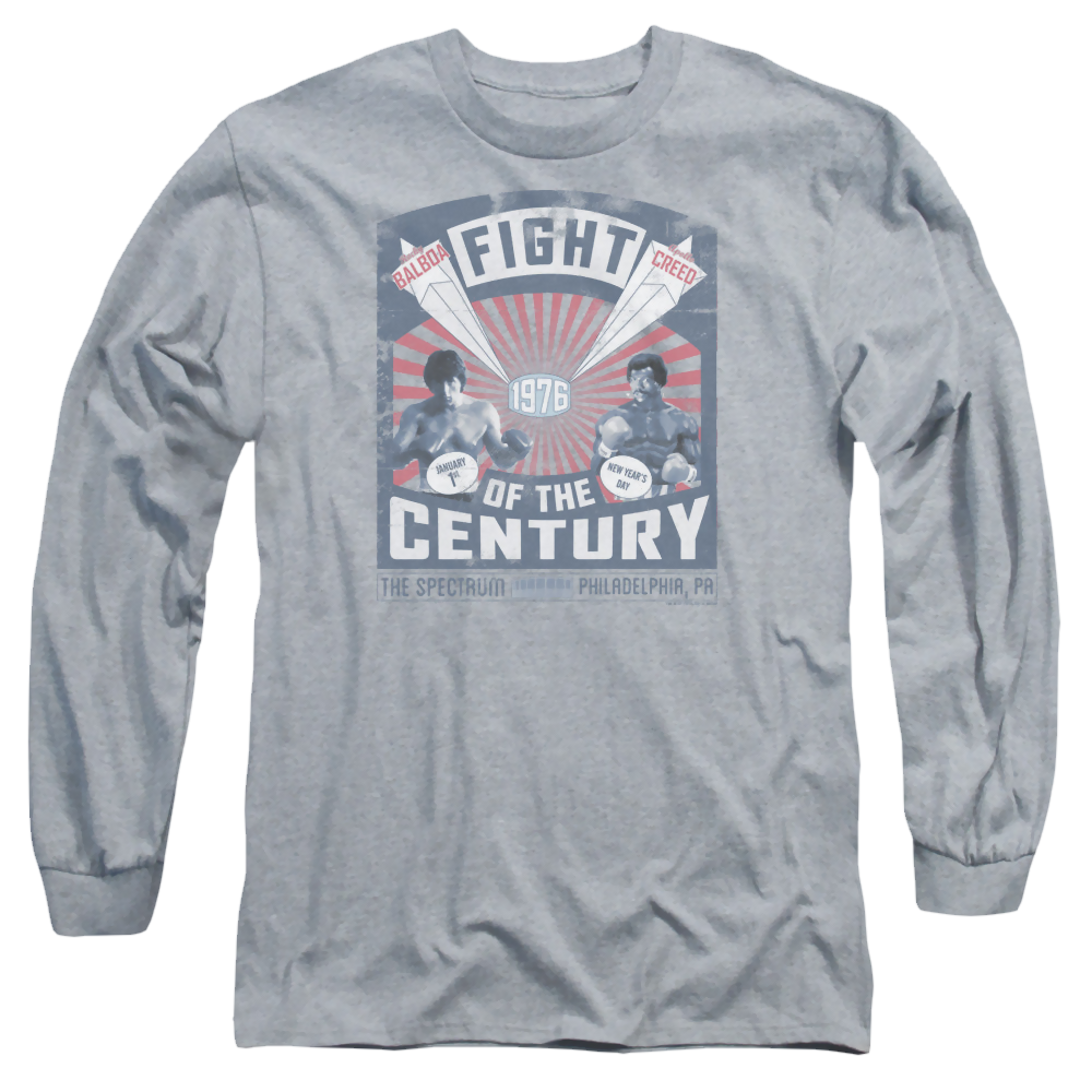 Rocky Balboa Creed Fight Poster - Men's Long Sleeve T-Shirt