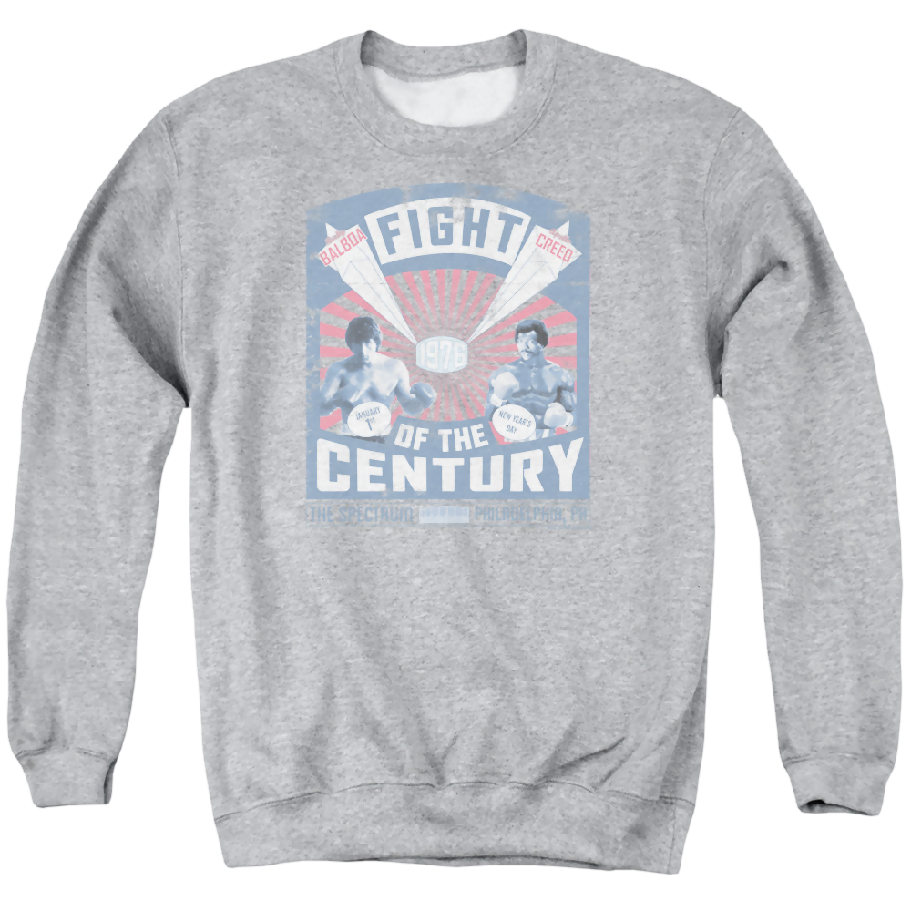 Rocky Balboa Creed Fight Poster - Men's Crewneck Sweatshirt