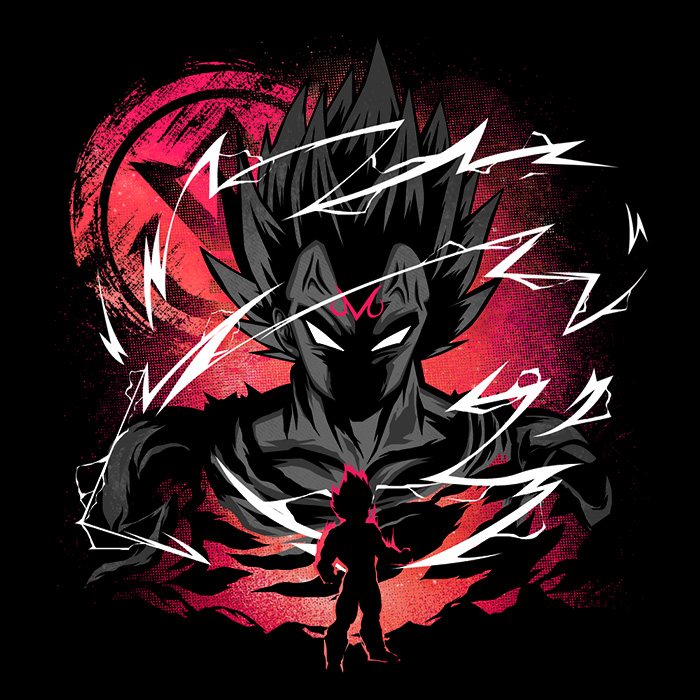 Majin Saiyan Prince - Women's V-Neck product image 2