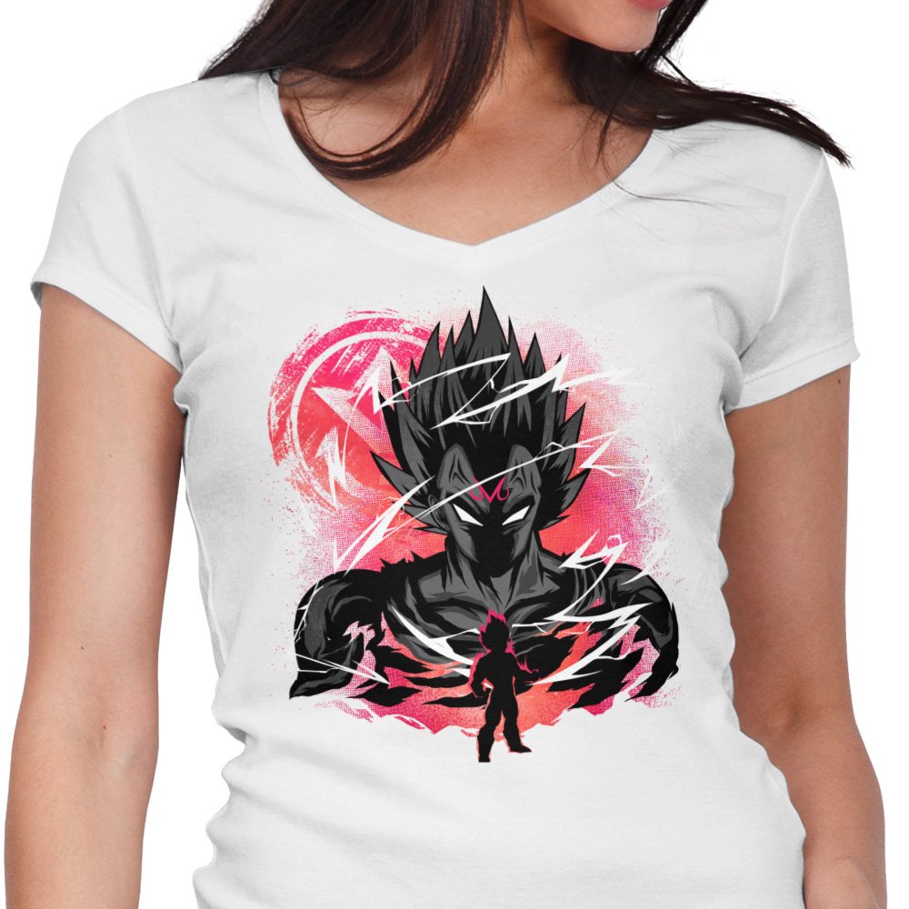 Majin Saiyan Prince - Women's V-Neck product image 3