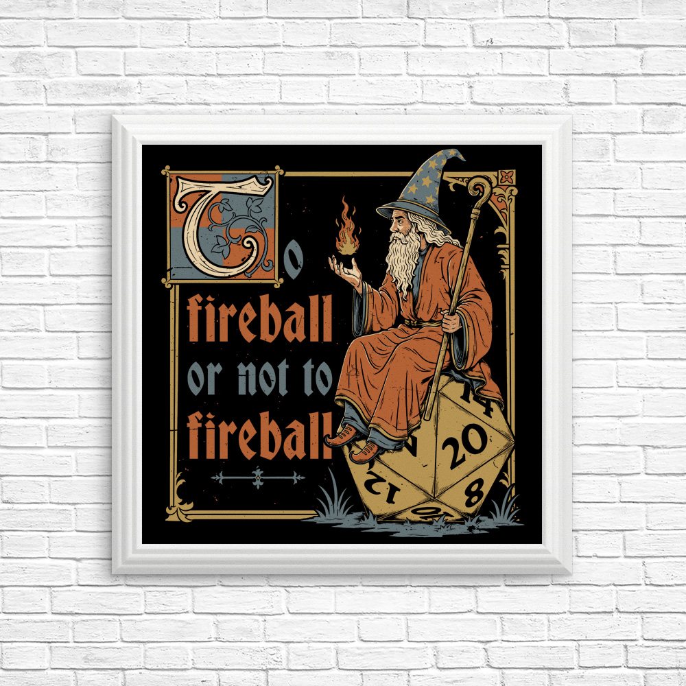 Medieval Wizard - Posters & Prints