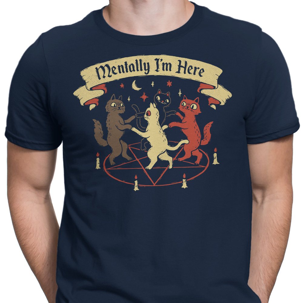 Mentally I'm Here - Men's Apparel product image 5