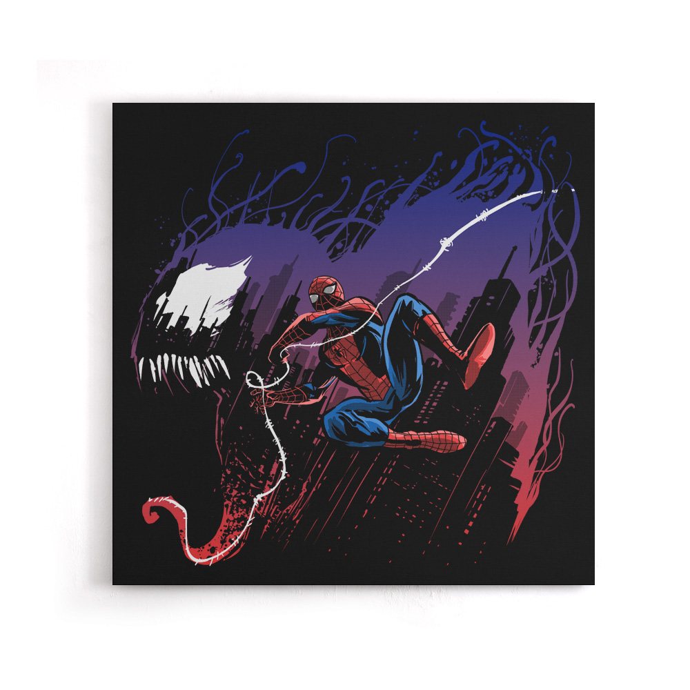 Midnight Spider - Canvas Print