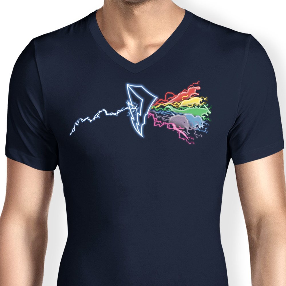 Morphin' Side of the Zords - Men's V-Neck product image 5