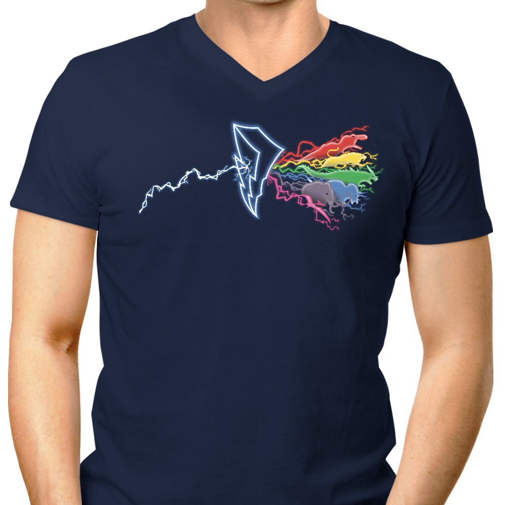 Morphin' Side of the Zords - Men's V-Neck product image 3