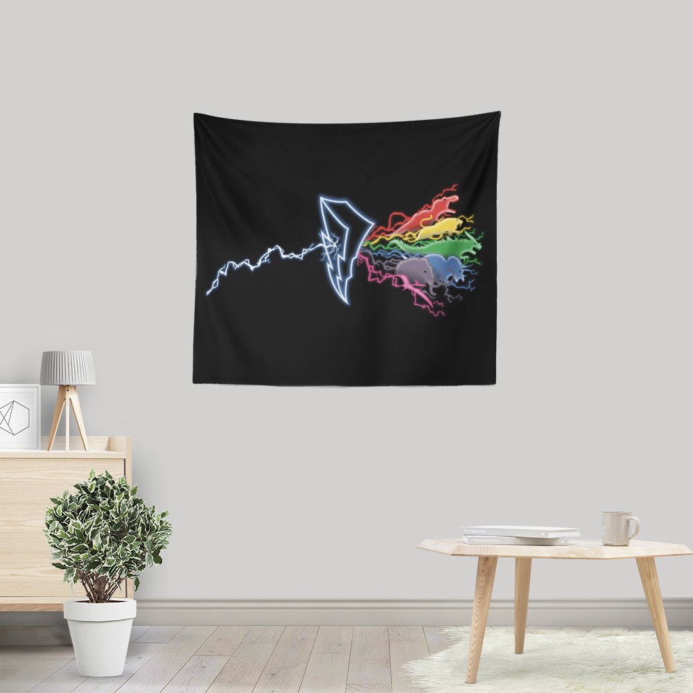 Morphin' Side of the Zords - Wall Tapestry