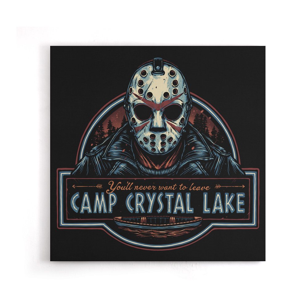 Never Leave the Camp - Canvas Print