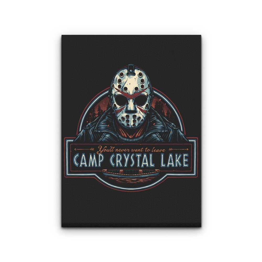 Never Leave the Camp - Canvas Print